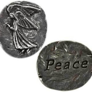 Peace Angel pocket stone