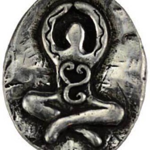 Goddess pocket stone