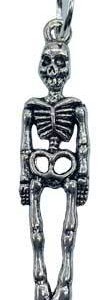 1 1/2" Skeleton amulet