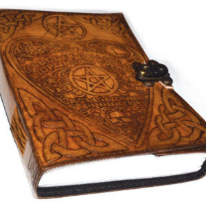 Ouija Board Planchette leather w/ latch