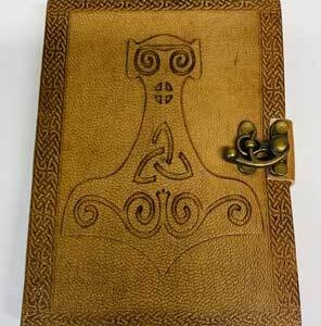5" x 7" Thor Hammer Embossed leather w/ latch
