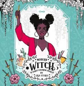 Modern Witch Tarot coloring book