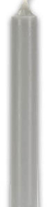 1/2" Gray Chime candle 20 pack