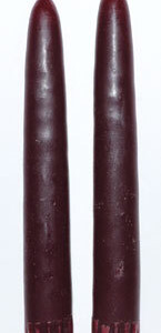 7" Dark Red taper pair
