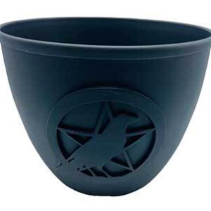 3 1/2" Pentagram & Bird candle holder