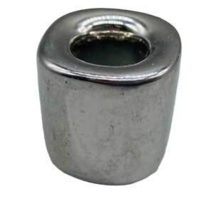 Silver ceramic holder