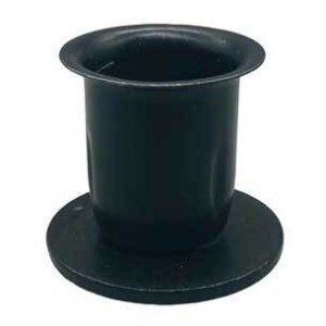 Button taper candle holder