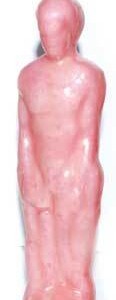 Pink Male candle