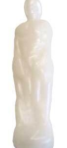 White Male candle