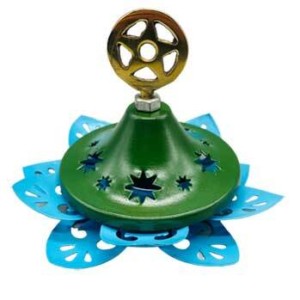 3 1/2" Pentagra tealight stand