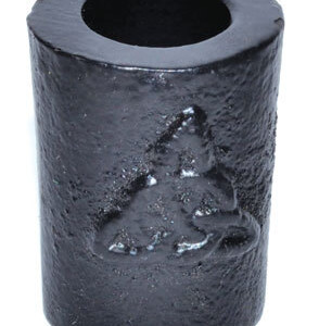 1 1/4" Triquetra cast iron chime holder