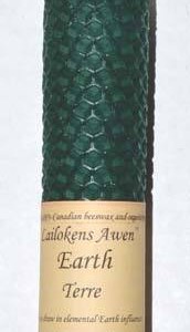 4 1/4" Earth Lailokens Awen candle