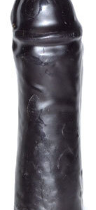 6 1/2" Black Male Gender candle