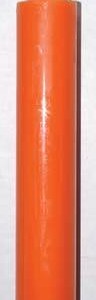9" Orange pillar candle