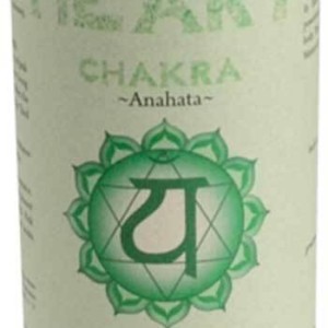 Heart Chakra pillar candle 3" x 6"