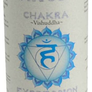 Throat Chakra pillar candle 3" x 6"