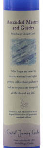 Ascended master & Guides Reiki Charged pillar candle