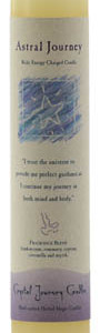 Astral Journey Reiki Charged pillar candle