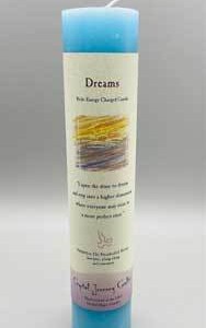 Dreams Reiki Charged Pillar candle