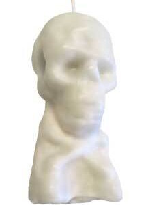 5" White Skull