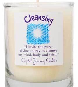 Cleansing soy votive candle