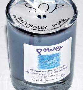Power soy votive candle