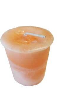 Compassion herbal votive - peach