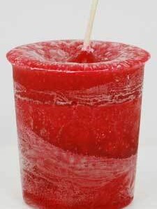 Courage Herbal votive - red