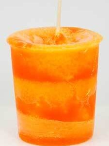 Joy herbal votive - orange