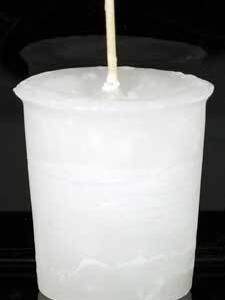 Spirit Herbal votive - white