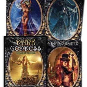 Dark Goddess oracle by Meiklejohn-Free & Peters