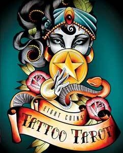 Eight Coins Tattoo tarot by Lana Zellner