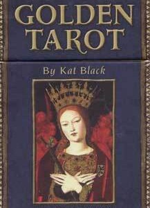 Golden Tarot Deck & Book by Kat Black