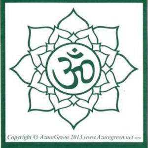 Om bumper sticker