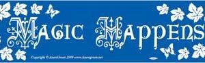 Magic Happens bumper sticker