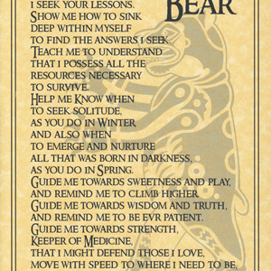 Bear Prayer poster