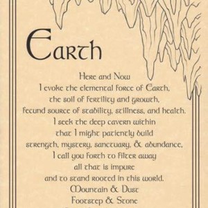 Earth Evocation poster