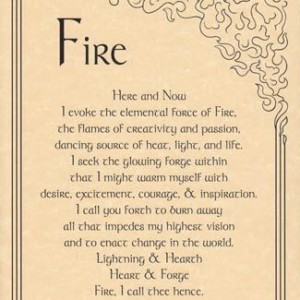 Fire Evocation poster
