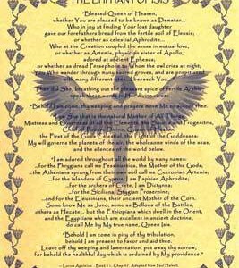 Epiphany of Isis poster