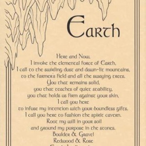 Earth Invocation poster