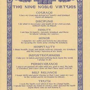 Nine Noble Virtues poster