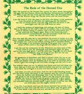 Rede of the Horned One poster