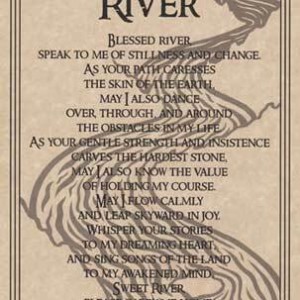 River Prayer poster