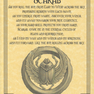 Scarab Prayer poster