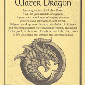 Water Dragon poster