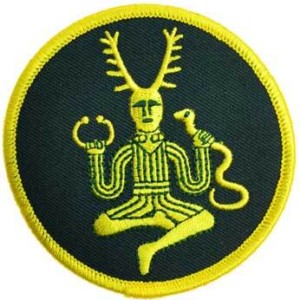 Cernunnos sew-on patch 3"