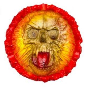 5" Sire Skull ashtray