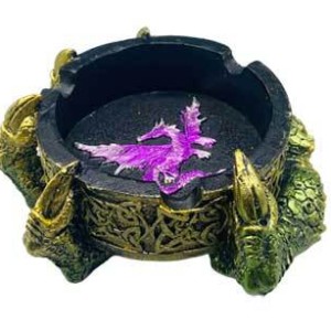 5" Dragon Claw ashtray/incense burner