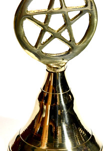 4" Pentagram brass bell