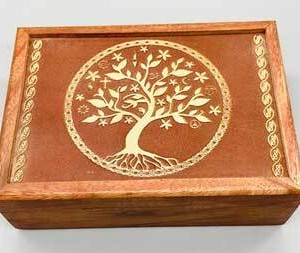 5"x7" Tree acacia wood